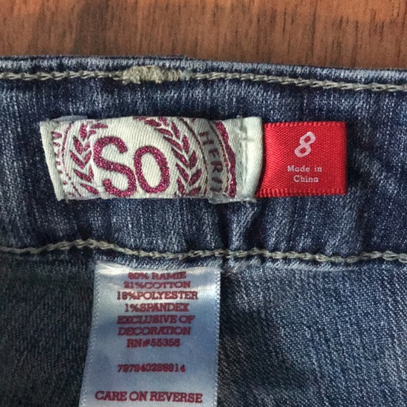 Girls Jean Shorts - Picture 7 of 7